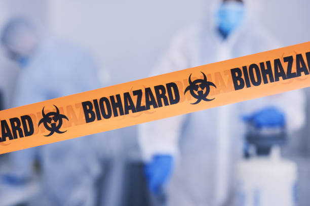 Professional Unattended Death Cleanup technician working in Bloomington, IN